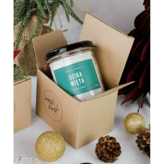 ŚWIECA SOJOWA DZIKA MIĘTA 300 ML - WOSK I KNOT